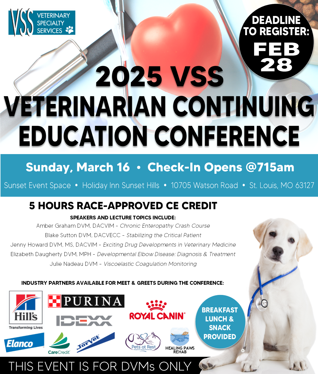 YOU'RE INVITED: 2025 DVM CE Conference