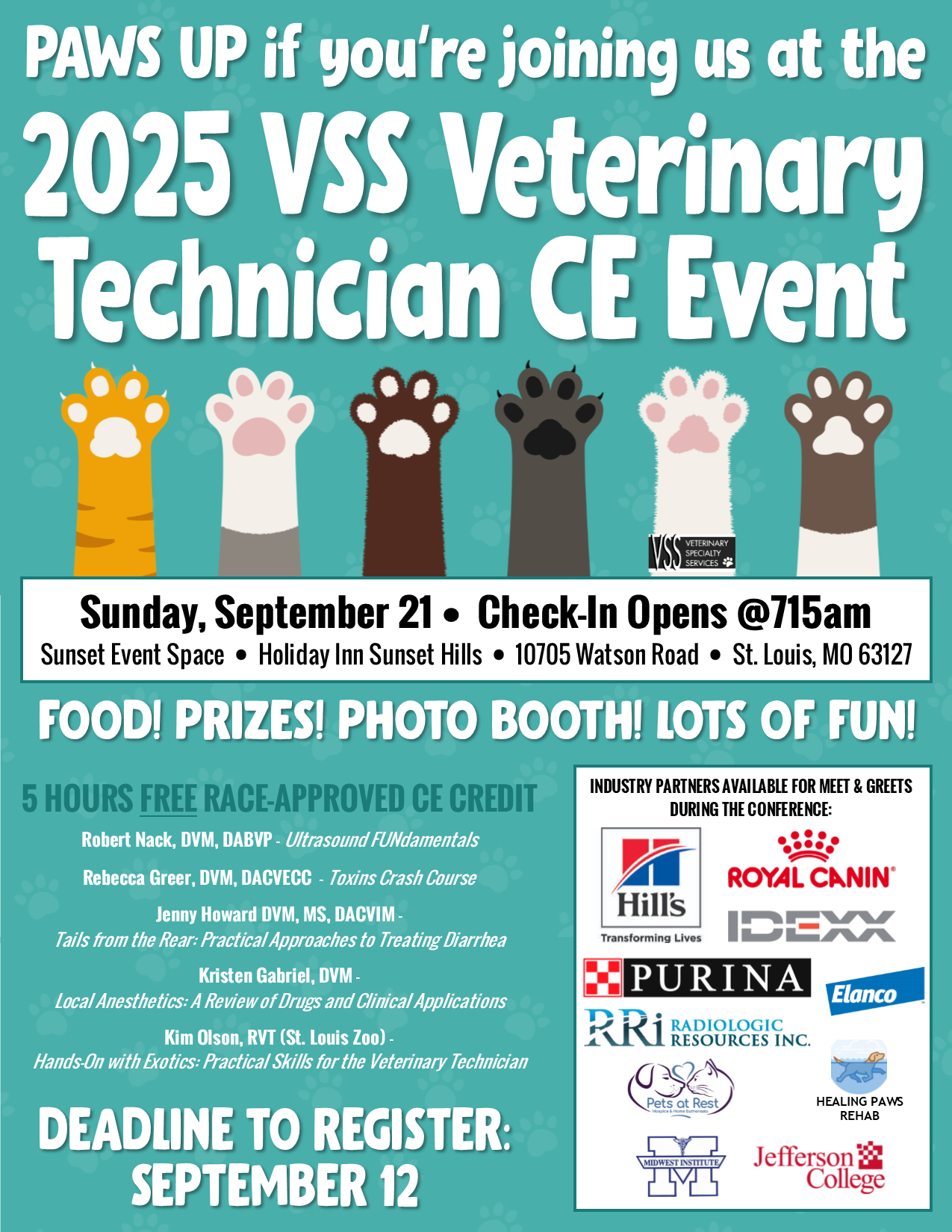 YOU'RE INVITED: 2025 Vet Tech CE Conference